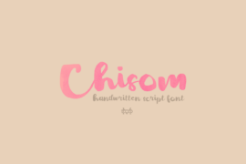 Chisom Demo Font