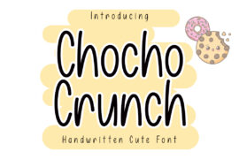 Chocho Crunch Font