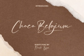 Choco Belgium Demo Font