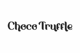 Choco Truffle Demo Font