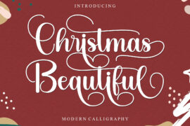 Christmas Beautiful – Personal Font