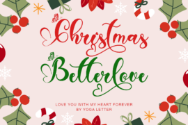 Christmas Betterlove Font