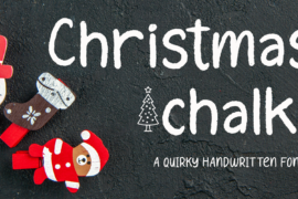 Christmas Chalk Font