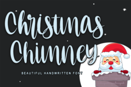 Christmas Chimney-Personal use Font