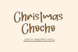 Christmas Chocho Font