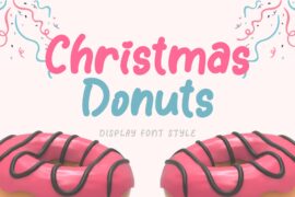 Christmas Donuts Demo Font