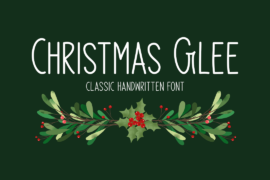 Christmas Glee Font