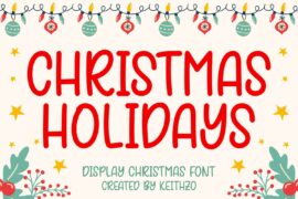 Christmas Holidays Font