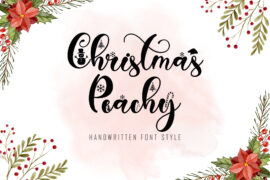 Christmas Peachy Font