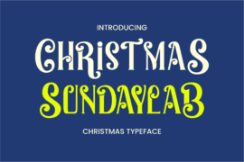 Christmas Sundaylab Font