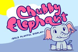 Chubby Elephant Font