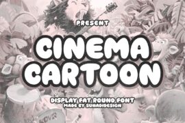 Cinema Cartoon Font