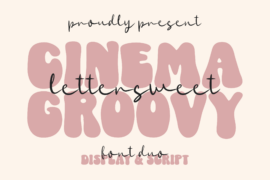 Cinema Groovy Font