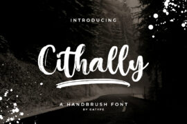 Cithally Font Family