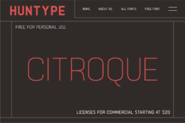 Citroque Font Family