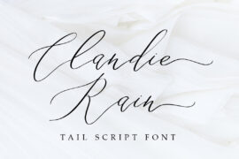Clandie Rain Font