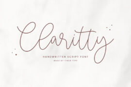 Claritty Font