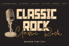Classic Rock – Personal use Font