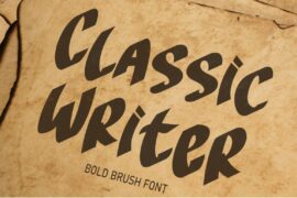 Classic Writer Font
