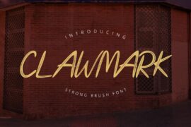 Clawmark Font
