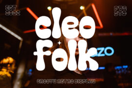Cleo Folk Demo Font Family