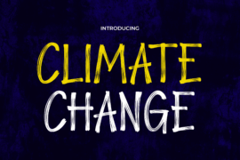 CLIMATE-CHANGE Font