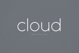 Cloud Font