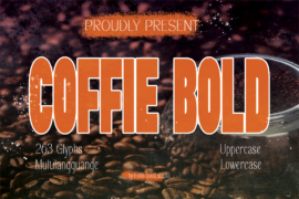 Coffie Bold Font