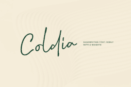 Coldia Font Family
