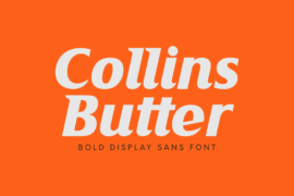 Collins Butter Font Family