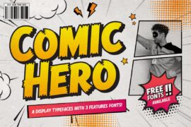 Comic Hero DEMO Font Family