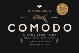 Comodo Free Font Family