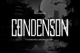 CONDENSON Font