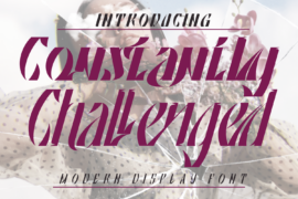 Constantly Challenged Demo Font
