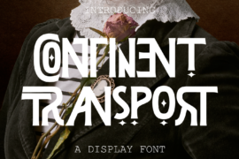 Continent Transport Demo Font