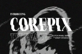 Corepix Font