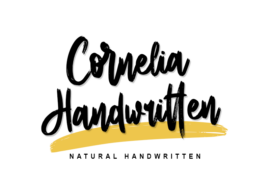 Cornelia Handwritten – Personal Font