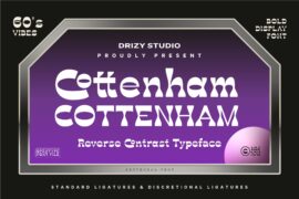 Cottenham Demo Font
