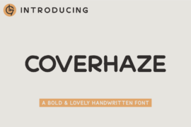 Coverhaze Font