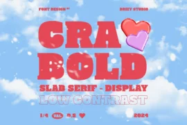 Crabold Demo Font