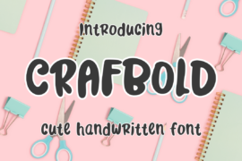 Crafbold Font