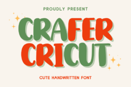 Crafer cricut Font