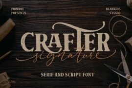 Crafter Signature Serif Font