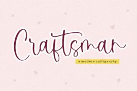 Craftsman Font