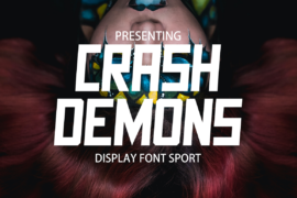 Crash Demons Font