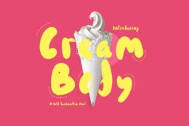 Cream Body – Demo Font