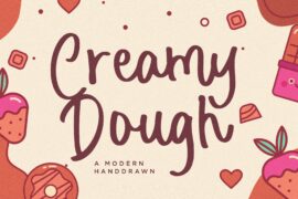 Creamy Dough Font