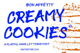 CreamyCookies Font