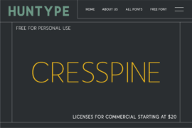 Cresspine Font Family