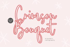 Crimson Bouquet Font